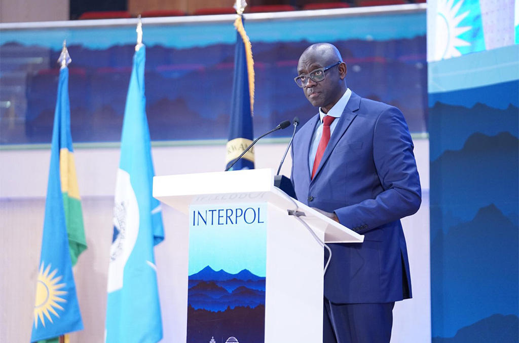 Johnston Busingye, Rwanda’s Minister of Justice and Attorney General officially closed the INTERPOL African Regional Conference.