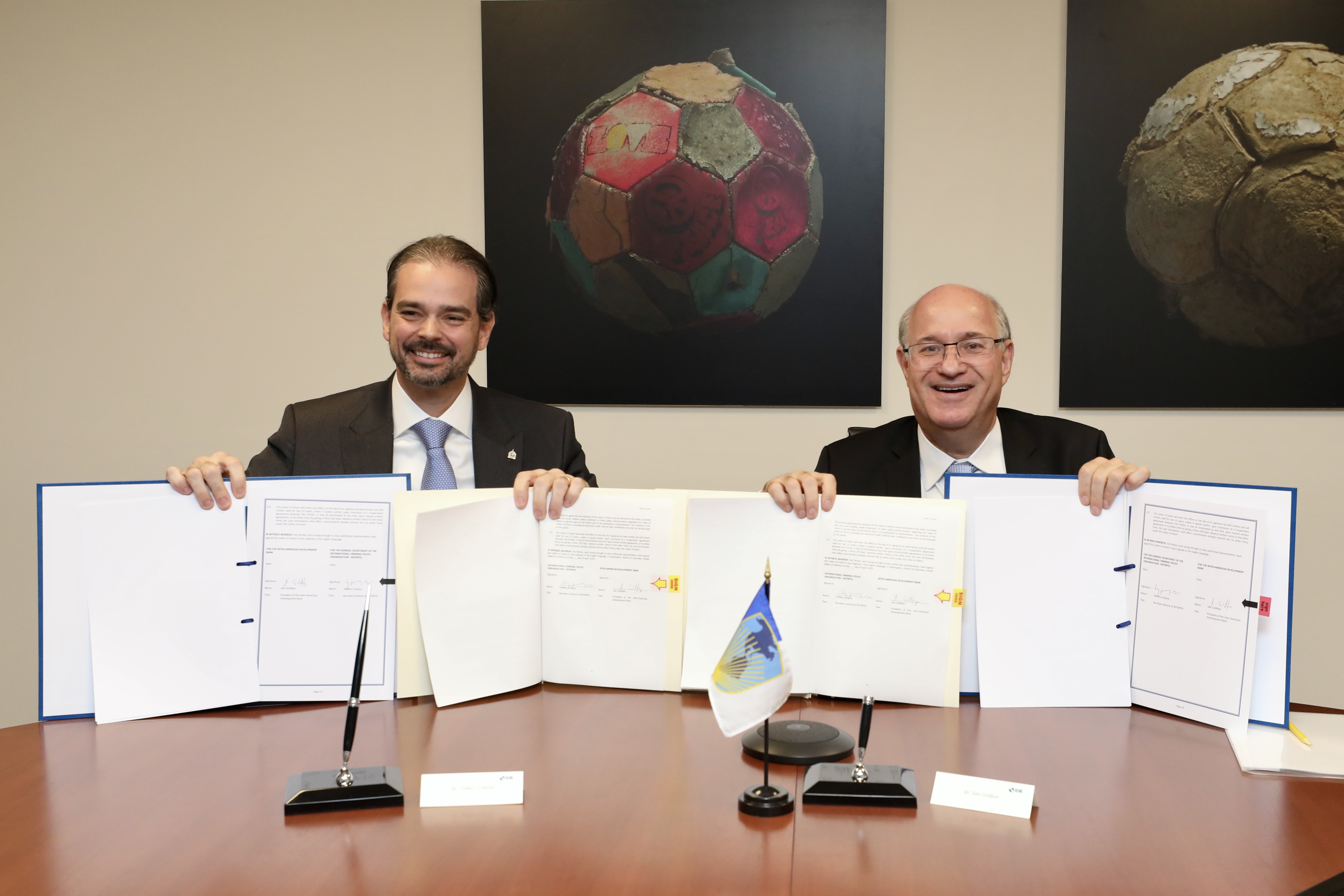 INTERPOL and Inter-American Development Bank to unite efforts to combat organized crime