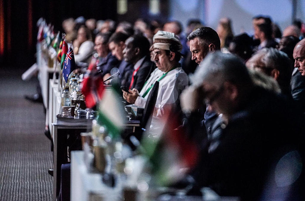 Delegates at the 87th General Assembly in Dubai.