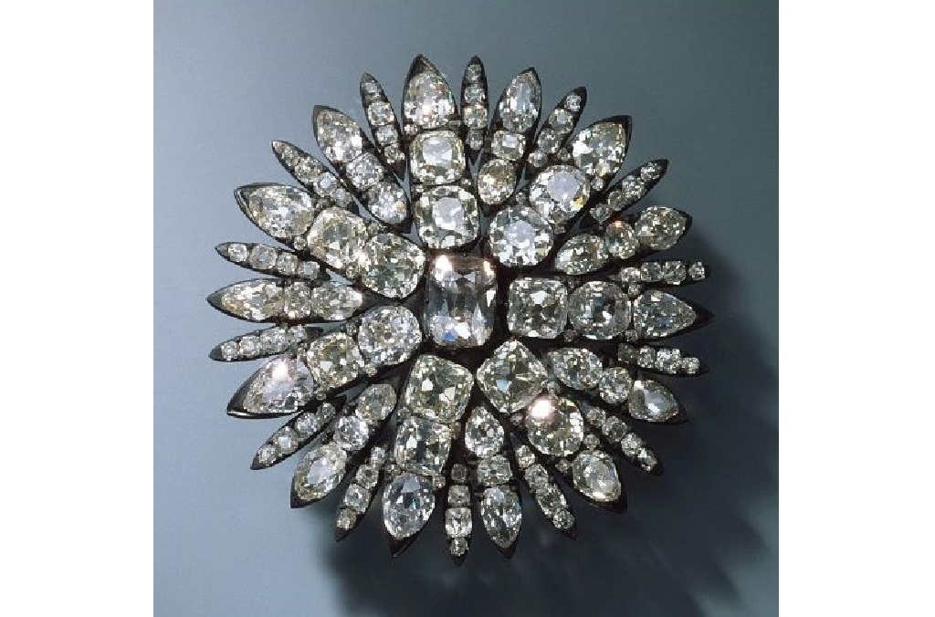 Dresden Green Vault (Grünes Gewölbe) WANTED: Aigrette (hair ornament) by August Gotthelf Globig.