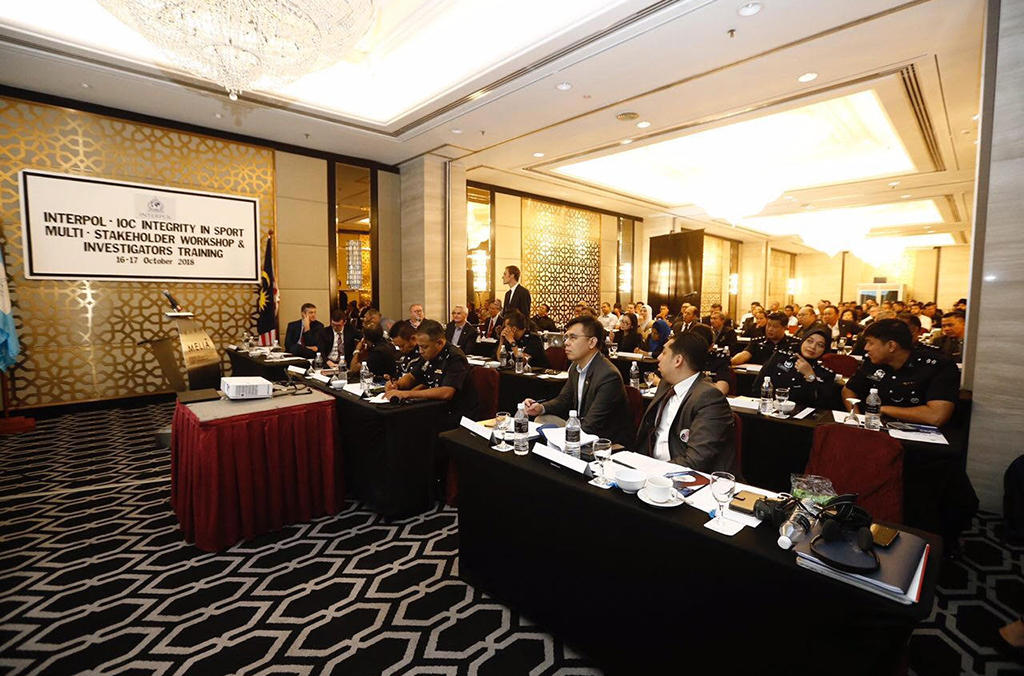 INTERPOL and the International Olympic Committee provided training to enhance Malaysia’s efforts in investigating and sanctioning competition manipulation in sports.