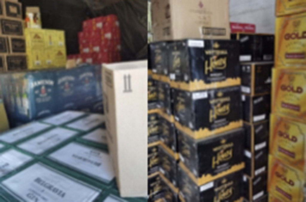 ضُبطت حوالي  286000 وحدة من المشروبات الكحولية غير المشروعة في إطار عملية Afya II.