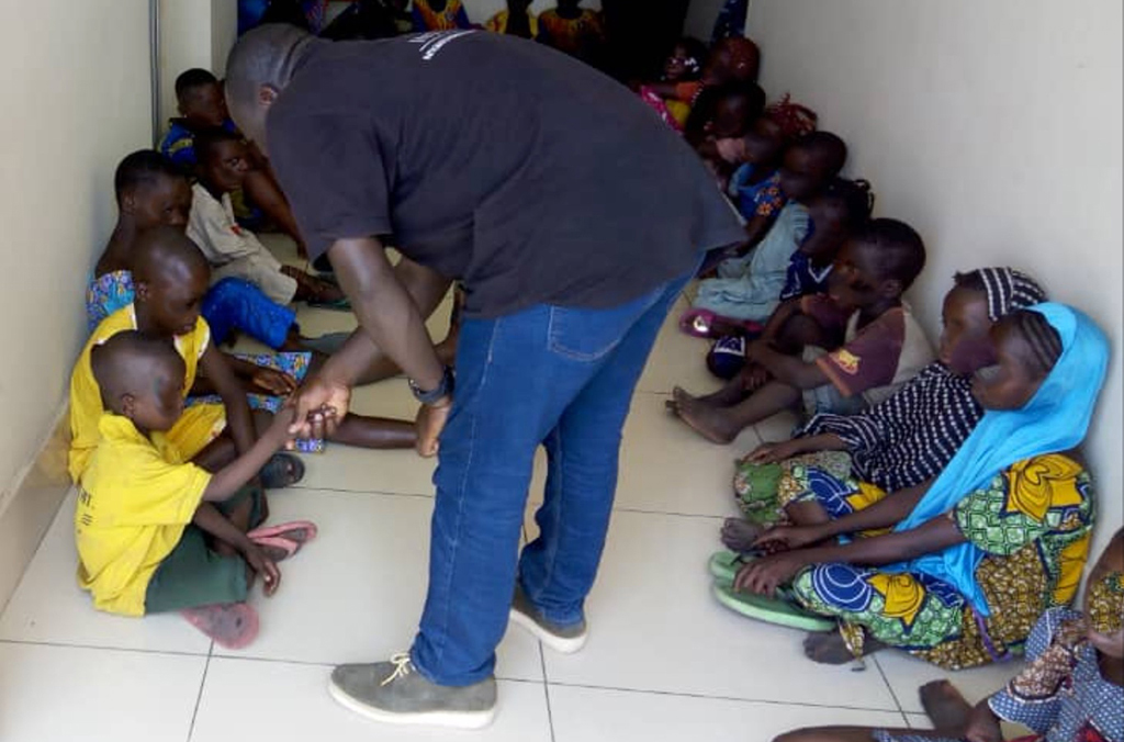 The children were aged between 11 and 16, with the youngest rescued at the land border between Benin and Nigeria.