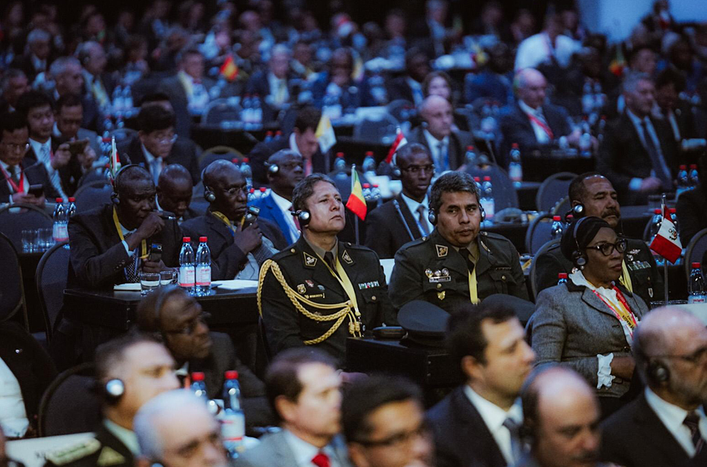Entre los delegados de 162 países que participan en la 88ª reunión de la Asamblea General figuran más de 70 jefes de policía y ministros.