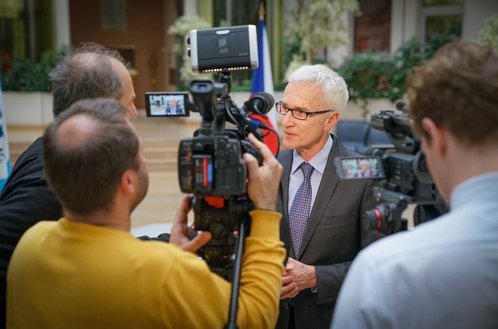 Secretary General Stock tells Czech media that the innovative Relief database will have a significant impact on drug investigations worldwide