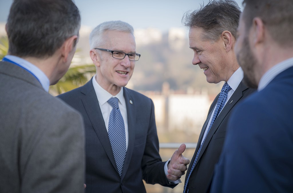 INTERPOL Chief Jürgen Stock welcomed Seppo Kolehmainen, National Police Commissioner of Finland to the General Secretariat in Lyon.