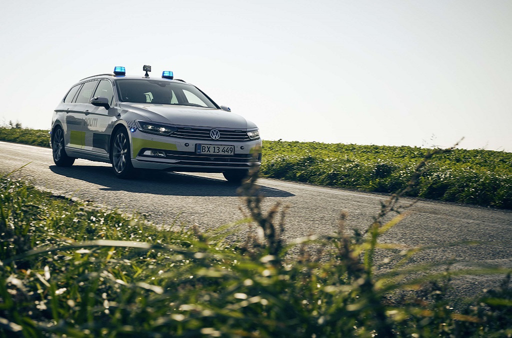 Danish police car Dansk Politiet
