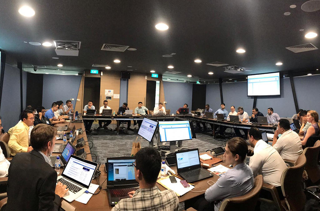 The INTERPOL Global Complex for Innovation in Singapore hosted one of the five regional operational coordination units during Operation Lionfish.