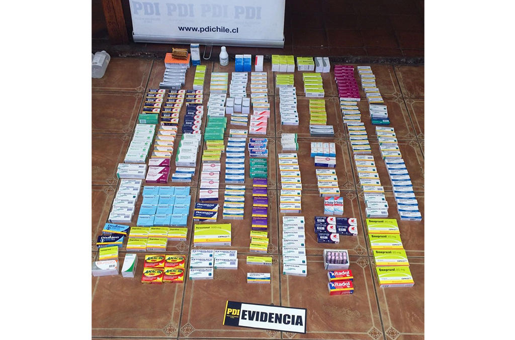 Medicines seized included anti-inflammatory medication, painkillers, erectile dysfunction pills, hypnotic and sedative agents, anabolic steroids, slimming pills and medicines for treating HIV, Parkinson’s and diabetes.