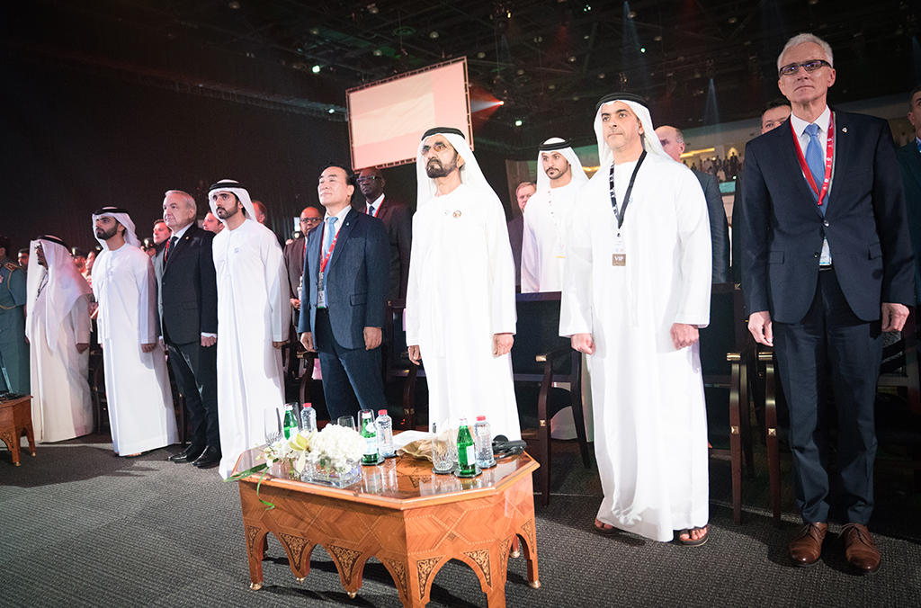 The opening ceremony of the 87th session of the General Assembly in Dubai on 18 November 2018.