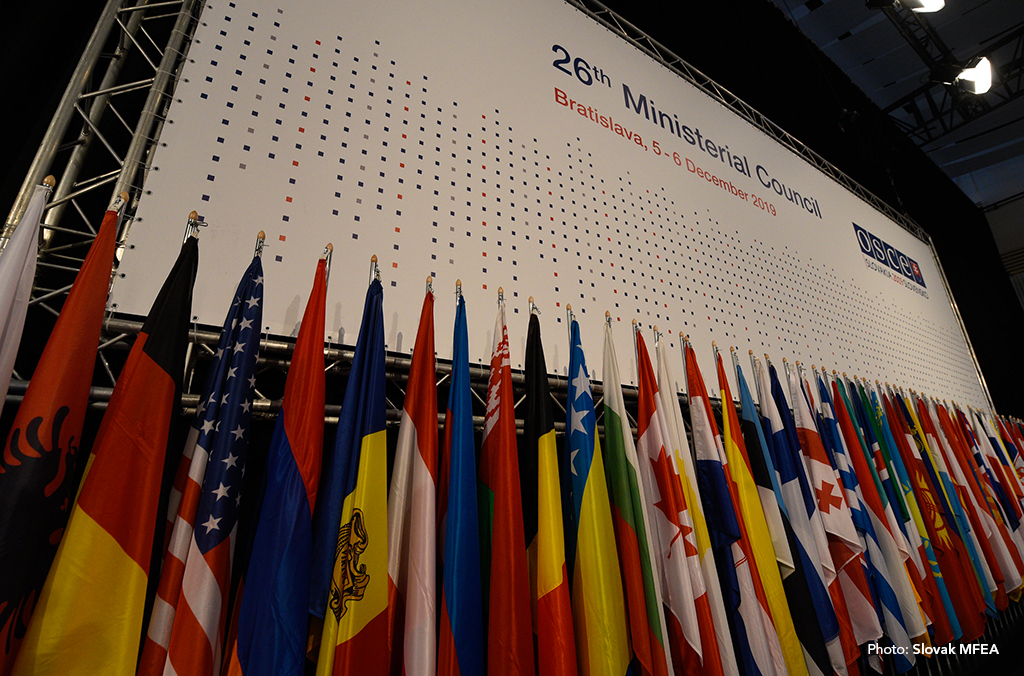 الدورة الـ 26 للمجلس الوزاري لمنظمة الأمن والتعاون في أوروبا