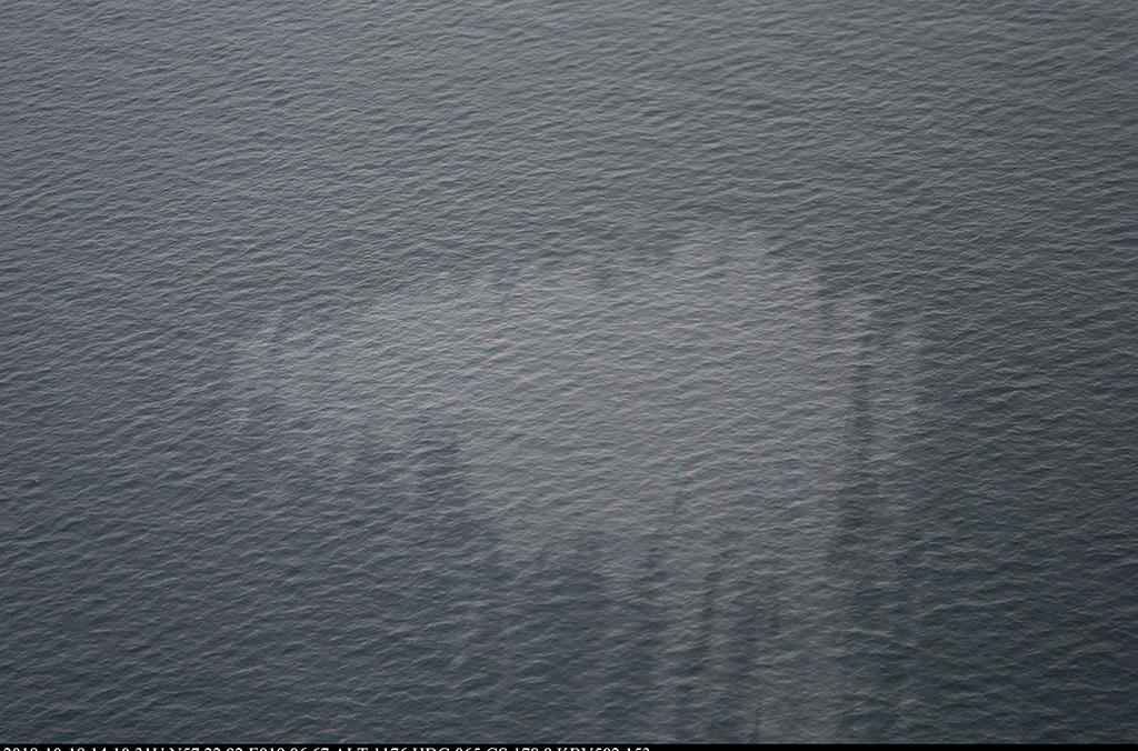 Satellite images permitted Swedish authorities to detect oil spill in the East of Gotland