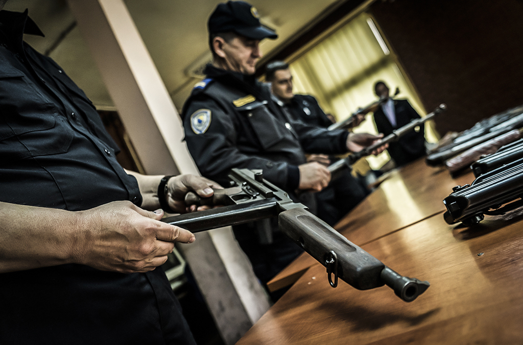 Thousands of police officers across Europe join INTERPOL operation against illicit firearms
