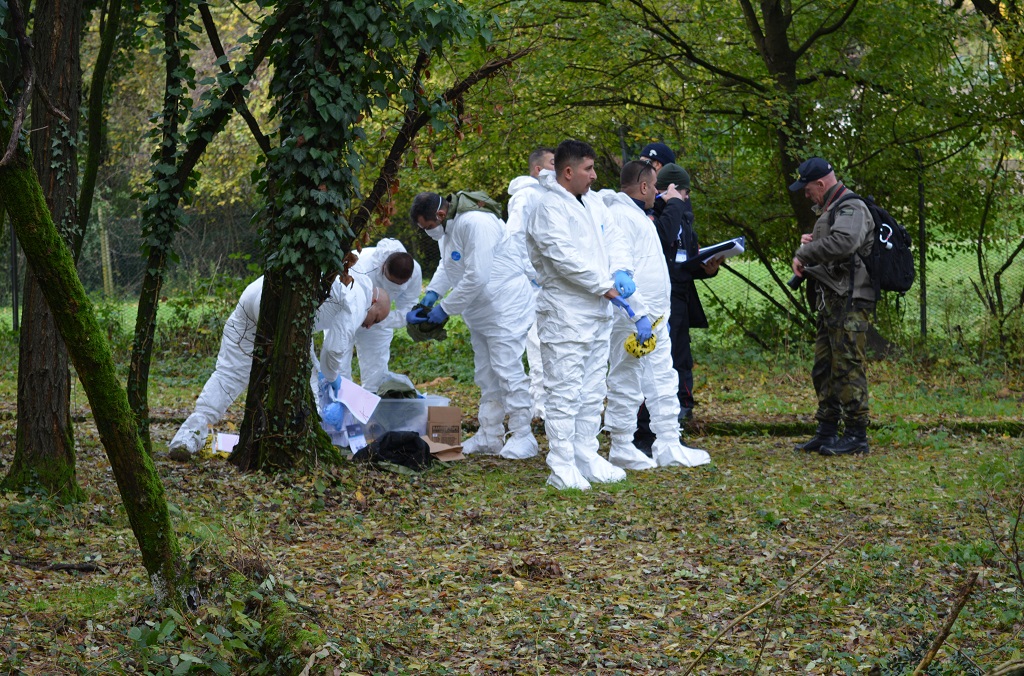 The training course reinforces military and law enforcement cooperation.