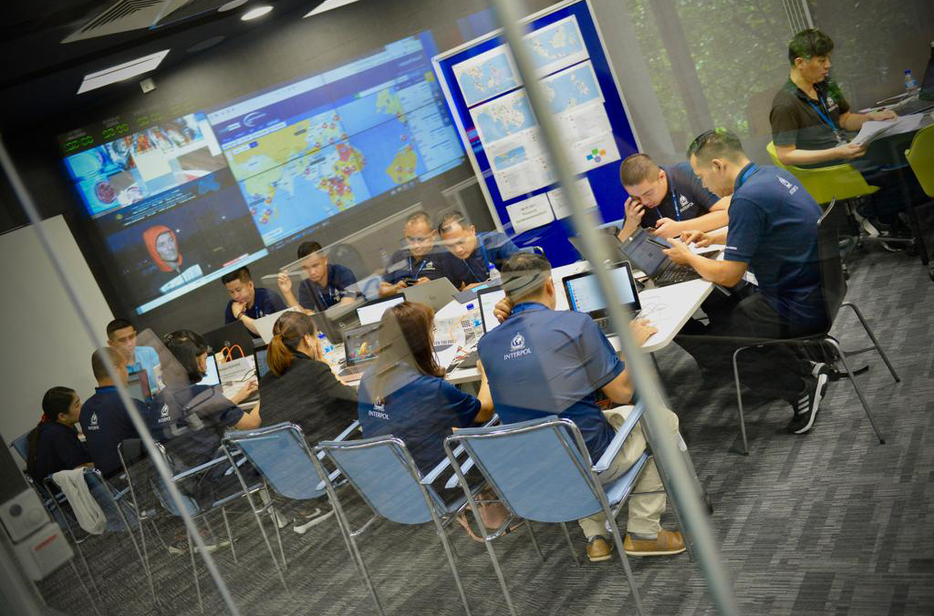 An Operational Coordination Unit was set up at the INTERPOL Global Complex for Innovation in Singapore.