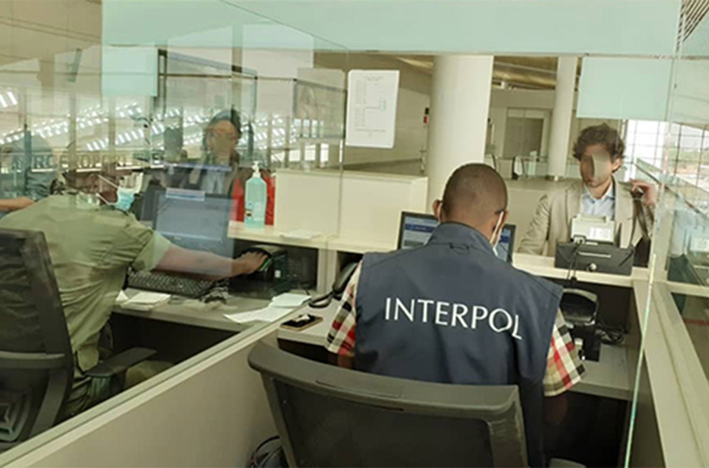 Document checks were carried out at the airport.