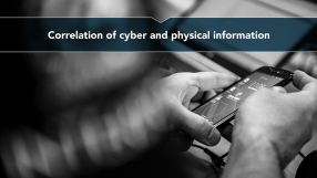 Correlation of cyber and physical information