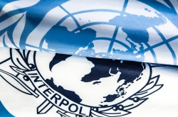 INTERPOL-UN flags