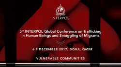 5th INTERPOL Global Conference on Trafficking in Human Beings and Smuggling of Migrants