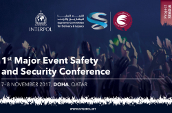 1st Major Event Safety and Security Conference