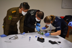 First responders trained on collecting battlefield evidence
