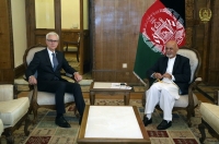 Discussions between Afghanistan’s President Ghani and INTERPOL Secretary General Stock focused on identifying areas where INTERPOL can bring its global network and expertise to where they are needed most.