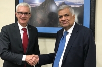 L’entretien du Secrétaire Général Jürgen Stock avec le Premier ministre sri-lankais Ranil Wickremesinghe a mis en exergue l’étroite coopération entre INTERPOL et Sri Lanka au lendemain des attentats du 21 avril.